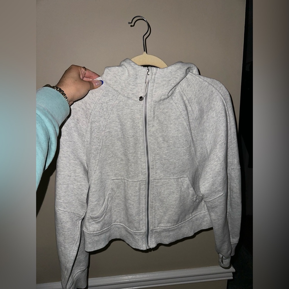 Lululemon cropped scuba full-zip